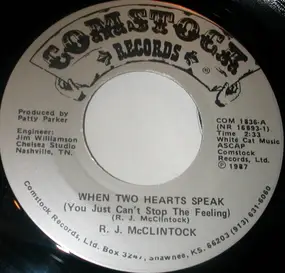 R.J. McClintock - When Two Hearts Speak (You Just Can't Stop The Feeling)