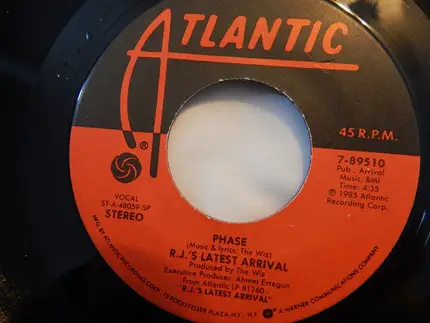 R.J.'s Latest Arrival - Baby I'm Sorry