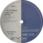 12inch Vinyl Single - R.J.'s Rule - Rave This Nation