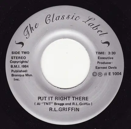 R.L. Griffin - It Don't Have To Be This Way