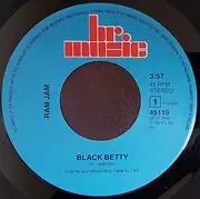 7inch Vinyl Single - Ram Jam / REO Speedwagon - Black Betty / Keep On Loving You - Split
