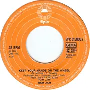 7inch Vinyl Single - Ram Jam - Keep Your Hand On The Wheel