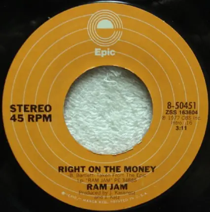 Ram Jam - Keep Your Hands On The Wheel