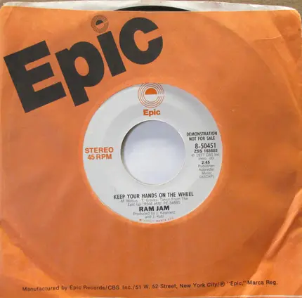 Ram Jam - Keep Your Hands On The Wheel