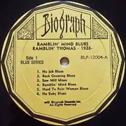 LP - Ramblin' Thomas - 1928 Chicago Blues