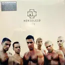Double LP - Rammstein - Herzeleid XXV - Blue & Black Splatter Vinyl, Ltd Ed, booklet