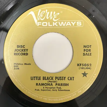 Ramona Parish - Little Black Pussy Cat / Hole In The Wall