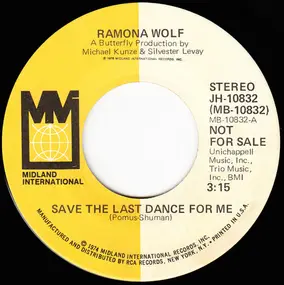 Ramona Wulf - Save The Last Dance For Me