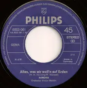 7inch Vinyl Single - Ramona Wulf - Alles, Was Wir Woll'n Auf Erden
