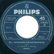 7inch Vinyl Single - Ramona Wulf - Du - Ich Brauche Was Und Das Bist Du