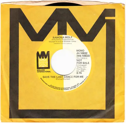 Ramona Wulf - Save The Last Dance For Me