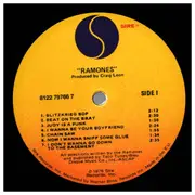 LP - Ramones - Ramones - 180g