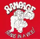 7inch Vinyl Single - Rampage - Heads In A Vice! - Red Transparent Vinyl