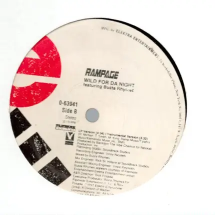 Rampage - Take It To The Streets / Wild For Da Night