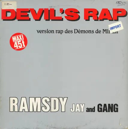 Ramsdy Jay And Gang - Devil's Rap