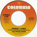 7inch Vinyl Single - Ramsey Lewis - You Never Know / Lynn