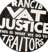 EP - Rancid Vat - Justice This Is What We Do To Traitors - GREEN TRANSPARENT VINYL