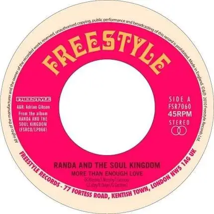 Randa & The Soul Kingdom - More Than Enough Love (Lack Of Afro RMX)