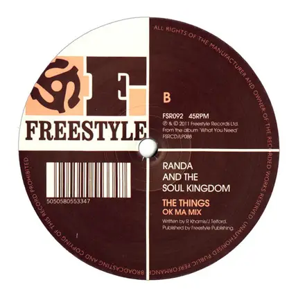Randa And The Soul Kingdom - The Things