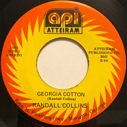Randall Collins - Georgia Cotton / Fiddler's Dream