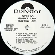 LP - Randall's Island - Rock And Roll City