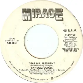 Random Voices - Dear Mr. President