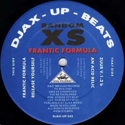 Random XS - Frantic Formula