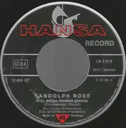 7inch Vinyl Single - Randolph Rose - Hey Amigo, Muchas Gracias