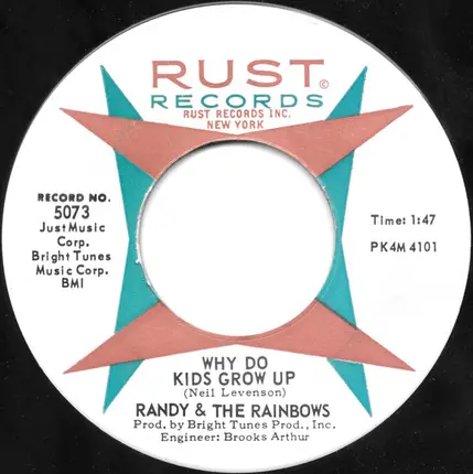Randy & The Rainbows - Why Do Kids Grow Up
