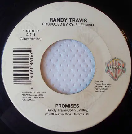 Randy Travis - An Old Pair Of Shoes / Promises