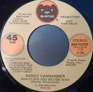 Randy Vanwarmer - Whatever You Decide