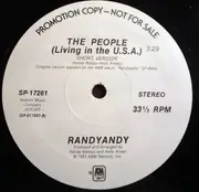 12inch Vinyl Single - Randy Andy - The People (Living In The U.S.A.)