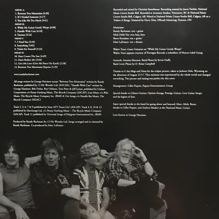 Randy Bachman - BY George BY Bachman