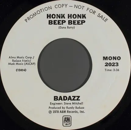 Randy Badazz - Honk Honk Beep Beep