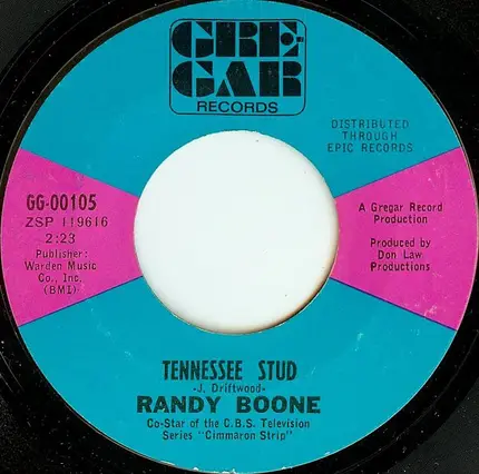 Randy Boone - It's So Hard To Tell Mama Goodbye