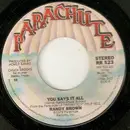 7inch Vinyl Single - Randy Brown - You Says It All / Crazy 'Bout You Baby