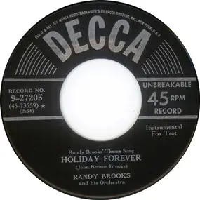 Randy Brooks - Holiday Forever / More Than You Know
