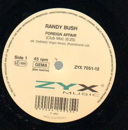 Randy Bush - Foreign Affair