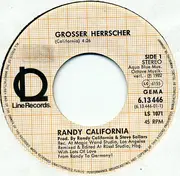 7inch Vinyl Single - Randy California - Grosser Herrscher / Magic Wand