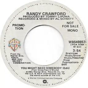 Randy Crawford - You Might Need Somebody