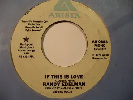 Randy Edelman - If This Is Love