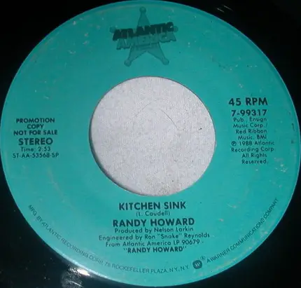 Randy Howard - Kitchen Sink