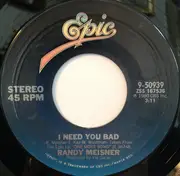 7inch Vinyl Single - Randy Meisner - Deep Inside My Heart