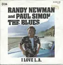 7inch Vinyl Single - Randy Newman And Paul Simon - The Blues