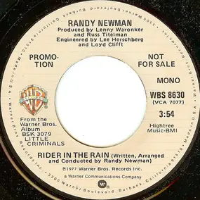 Randy Newman - Rider In The Rain