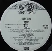 LP - Randy - Lady Luck