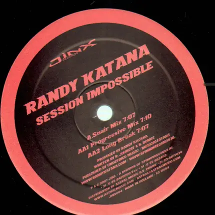 Randy Katana - Session Impossible