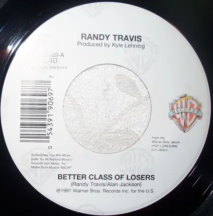 Randy Travis - Better Class Of Losers