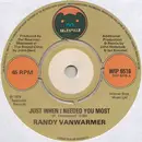 7'' - Randy Vanwarmer - Just When I Needed You Most