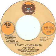 Randy Vanwarmer - Just When I Needed You Most / Your Light